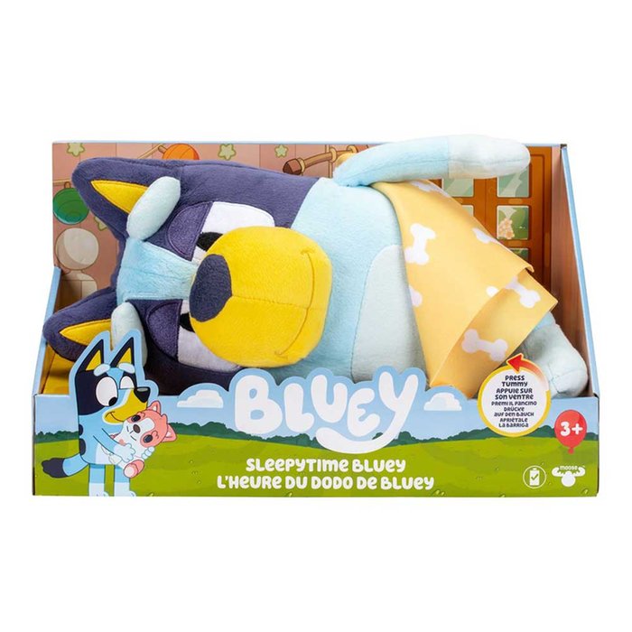 Bluey Sleepytime 33cm Bluey Interactive Soft Toy