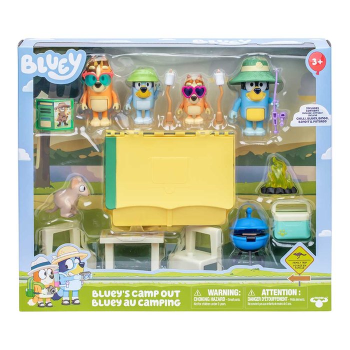 Bluey Camp Out Playset