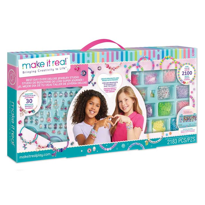 Make It Real Best Day Ever Deluxe Jewellery Studio Craft Set