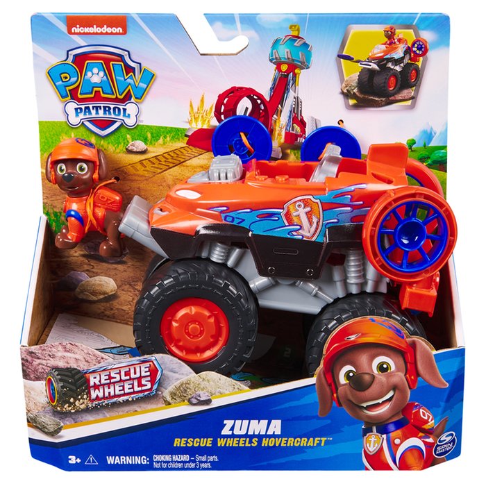 Paw Patrol Rescue Wheels Zuma's Hovercraft Vehicle