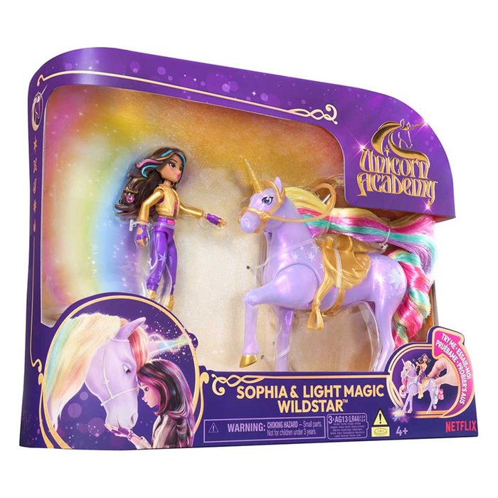 Unicorn Academy Sophia and Light Magic Wildstar Playset