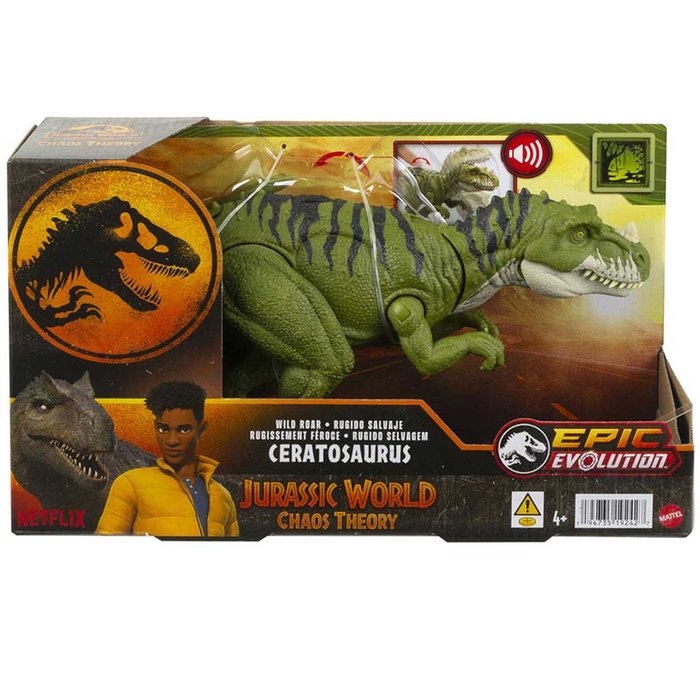 Jurassic World Wild Roar Ceratosaurus Dinosaur Figure