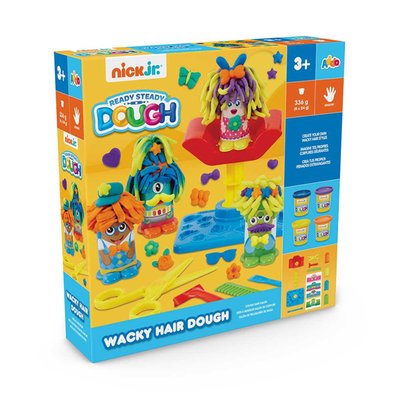 Nick Jr. Ready Steady Dough Wacky Hair Playset