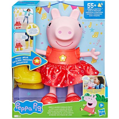 Peppa Pig - Peppa's Muddy Puddles Party Interactive Doll