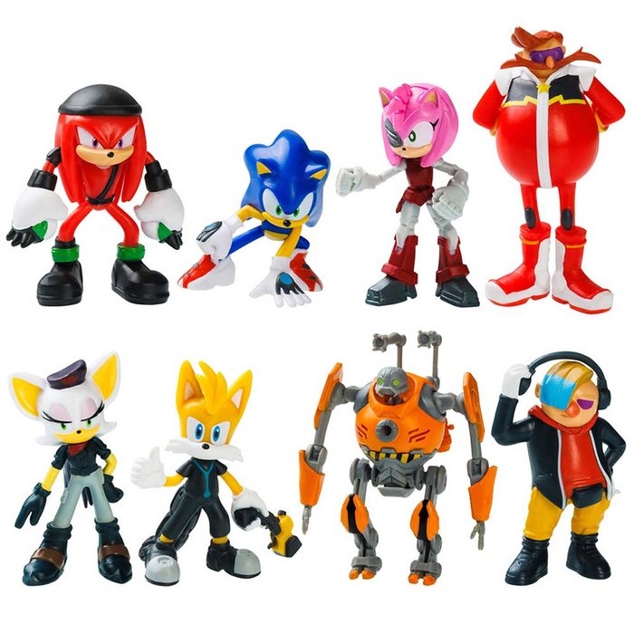 Sonic Prime Collectible Figures 10 Pack (Styles Vary)