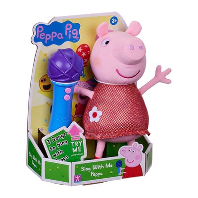 Peppa Pig Sing With Me Peppa Soft Toy