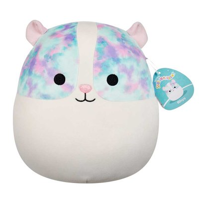 Squishmallows 30cm Rhys the White and Multicoloured Guinea Pig