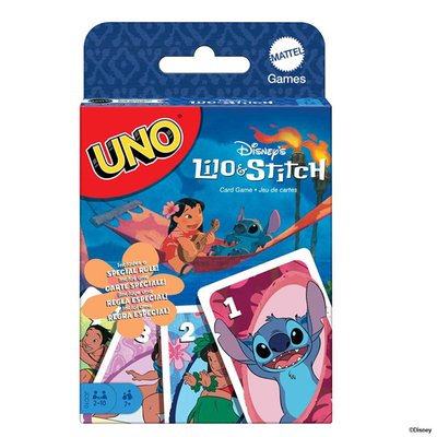 UNO Disney's Lilo & Stitch Card Came