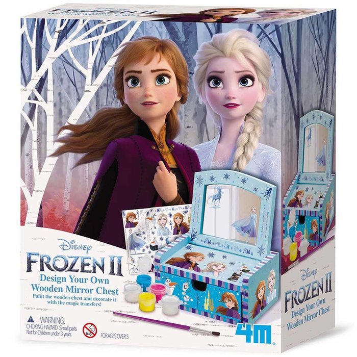 Disney Frozen 2 Wooden Mirror Chest Craft Set