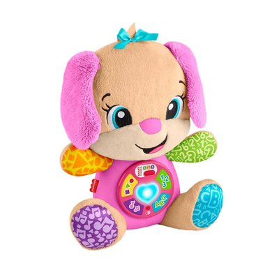 Fisher-Price Laugh & Learn Pink Smart Stages Puppy Learning Toy