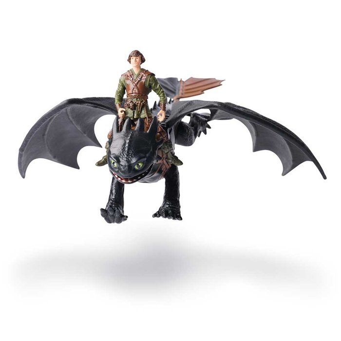 How to Train Your Dragon Toothless and Hiccup Figures