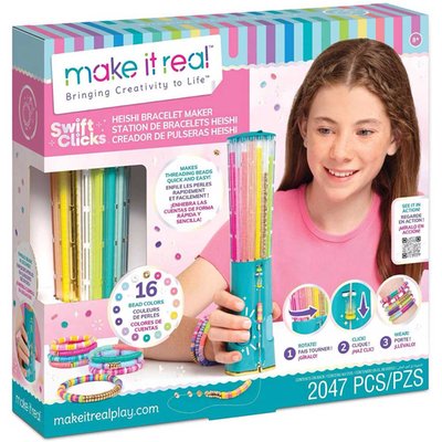 Make It Real Heishi Bracelet Maker Craft Set