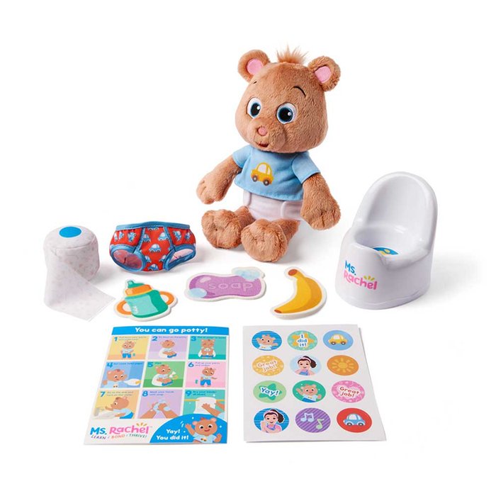 Ms Rachel Potty Time with Bean Playset