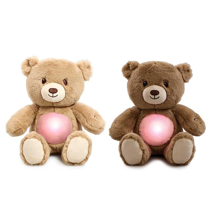 Snuggle Buddies Light Up Bear Soft Toy (Styles Vary)
