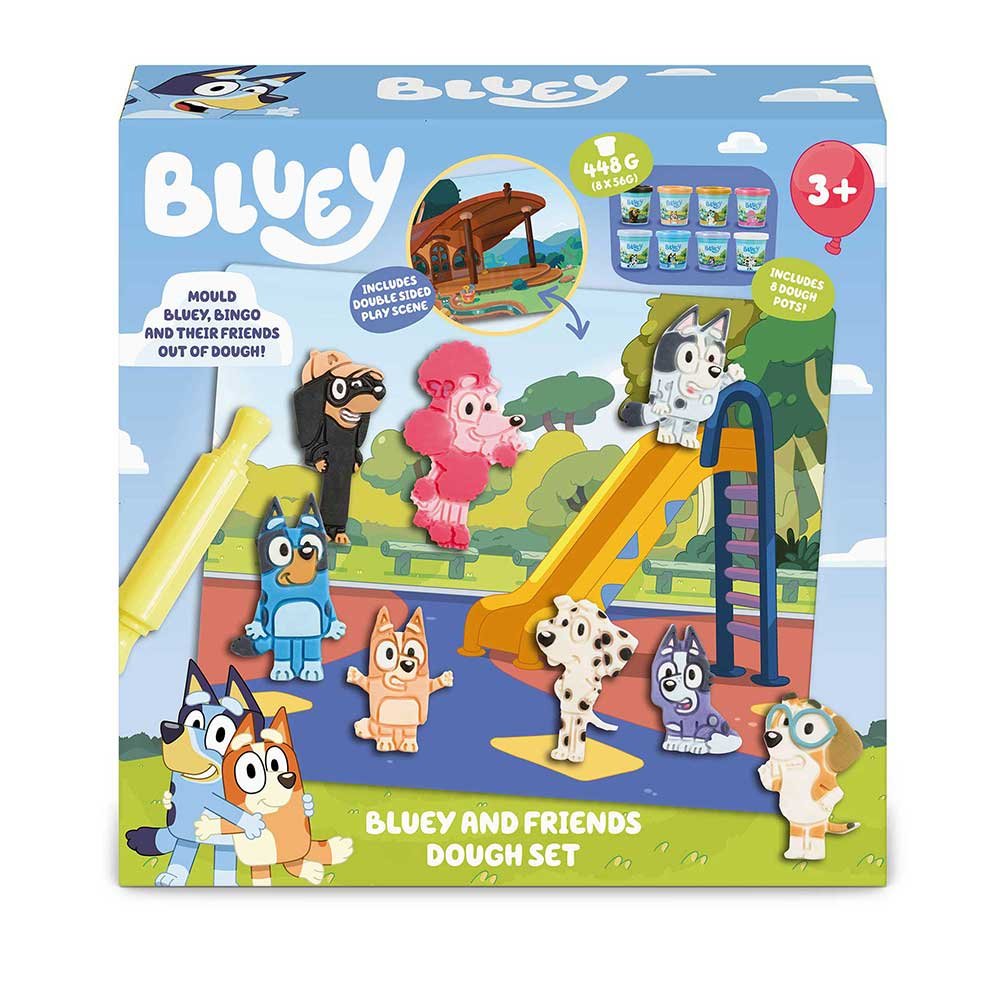 Play Doh Bluey And Friends Dough Playset