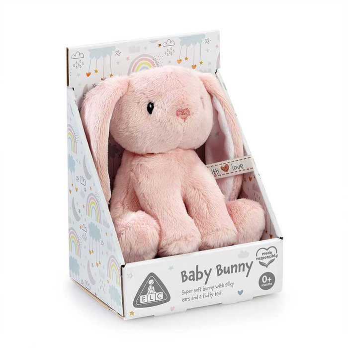 Early Learning Centre Pink Baby Bunny Soft Toy