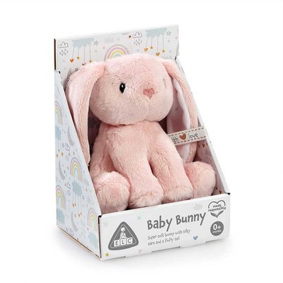 Early Learning Centre Pink Baby Bunny Soft Toy