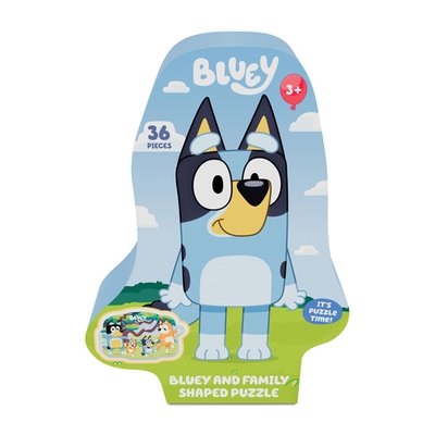 Bluey and Family Shaped 36 Piece Puzzle