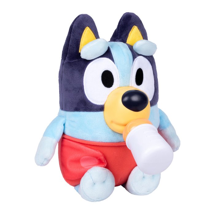 Bluey Cuddle and Care Baby Bluey Interactive Soft Toy