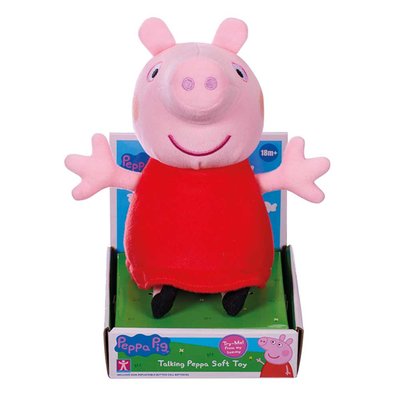 Peppa Pig Talking 20cm Soft Toy