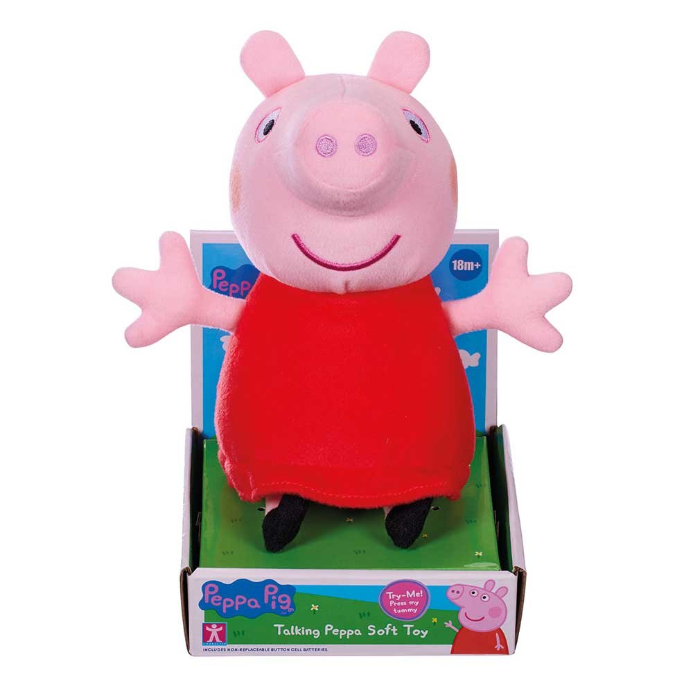Peppa Pig Talking 20Cm Soft Toy