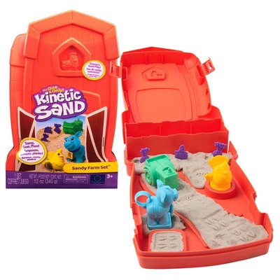 Kinetic Sand Sandy Farm Playset