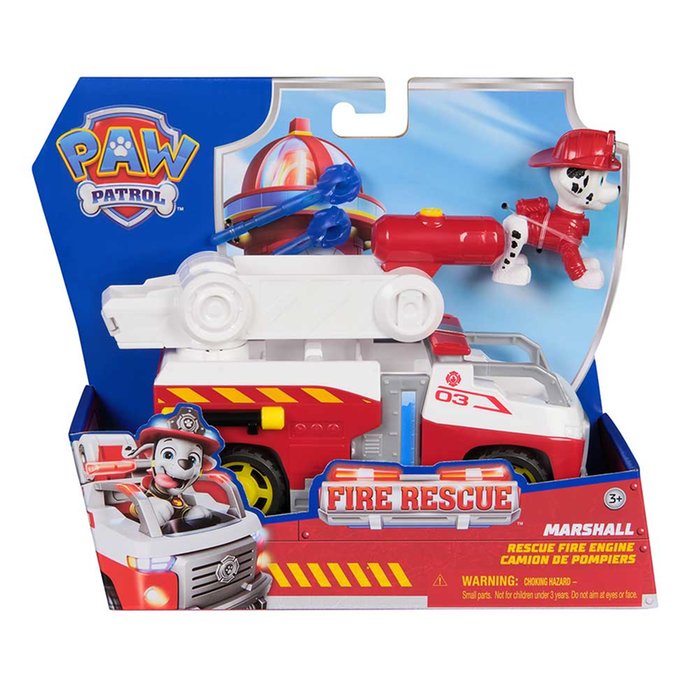 Paw Patrol Marshall Fire Engine Vehicle Fire Rescue
