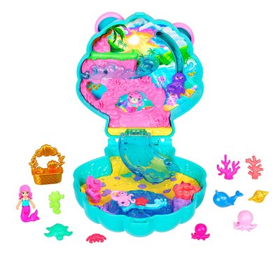 Polly Pocket Glitter Island Playset