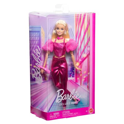 Barbie Deluxe Style Pink Outfit Doll