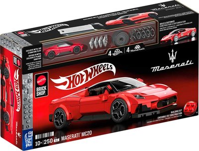 Brick Shop Hot Wheels Maserati MC20 Construction Set