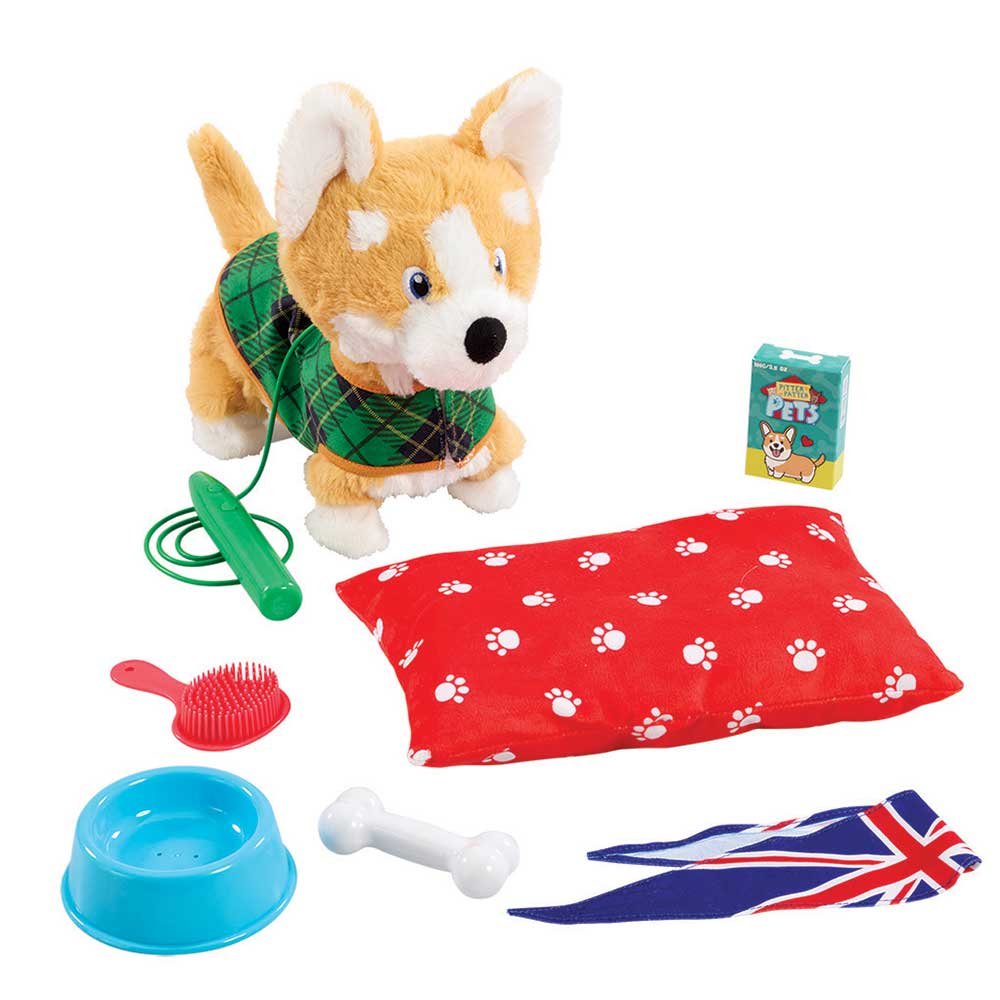 The Entertainer Pitter Patter Pets Wiggle Jiggle Corgi Electronic Pet