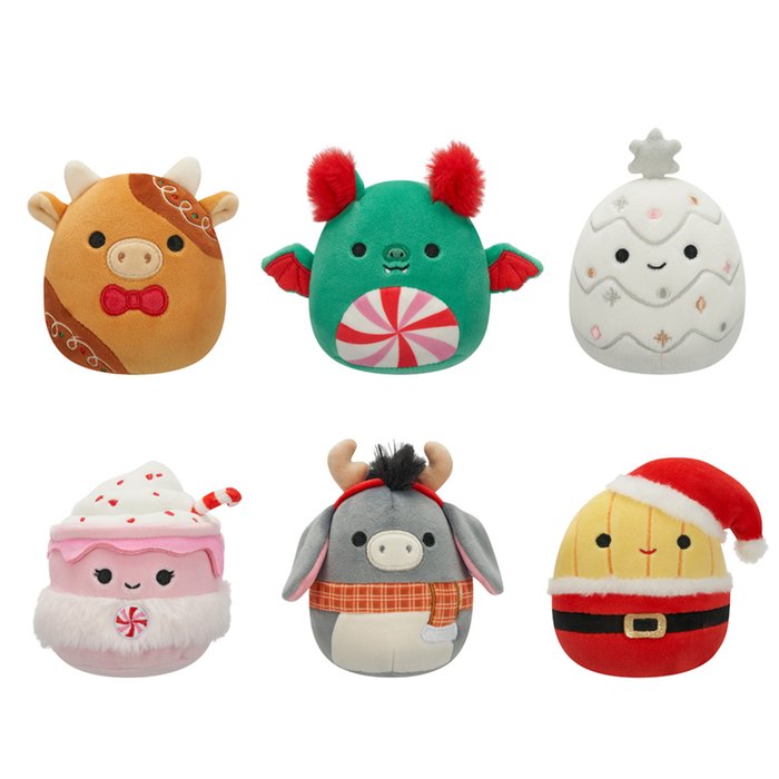 Original Squishmallows 8  Christmas Soft Toy (Styles Vary)