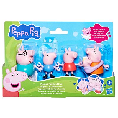 Peppa Pig Family Of Five Figure