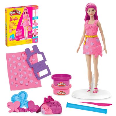 Play-Doh Barbie Ruffles And Bows Craft Set (Styles Vary)