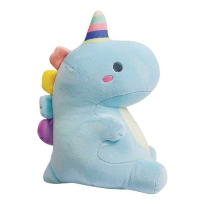 Kenji Blue Party Dino 26cm Dinosaur Soft Toy
