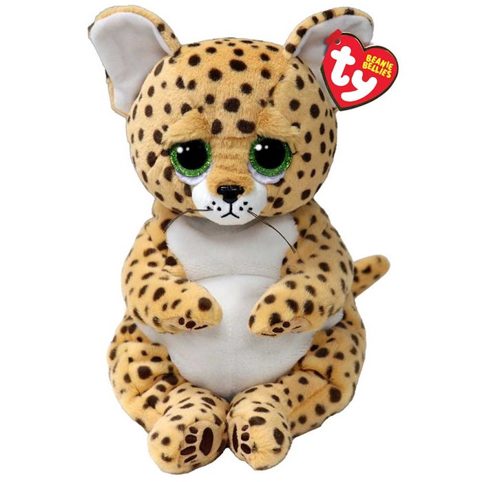 Ty Beanie Bellies Lloyd the Leopard  Soft Toy
