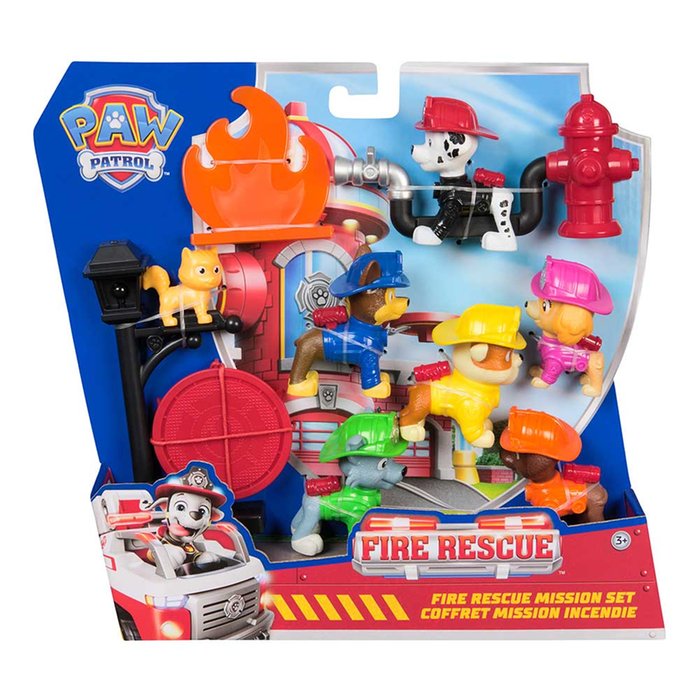 Paw Patrol Fire Rescue Mission Playset