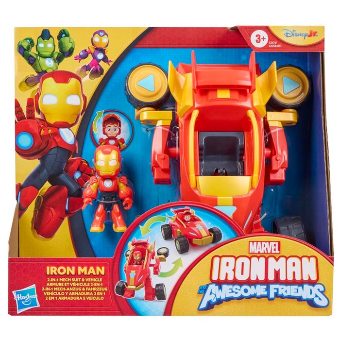 Iron Man and his Awesome Friends 2 in 1 Mech Suit Playset