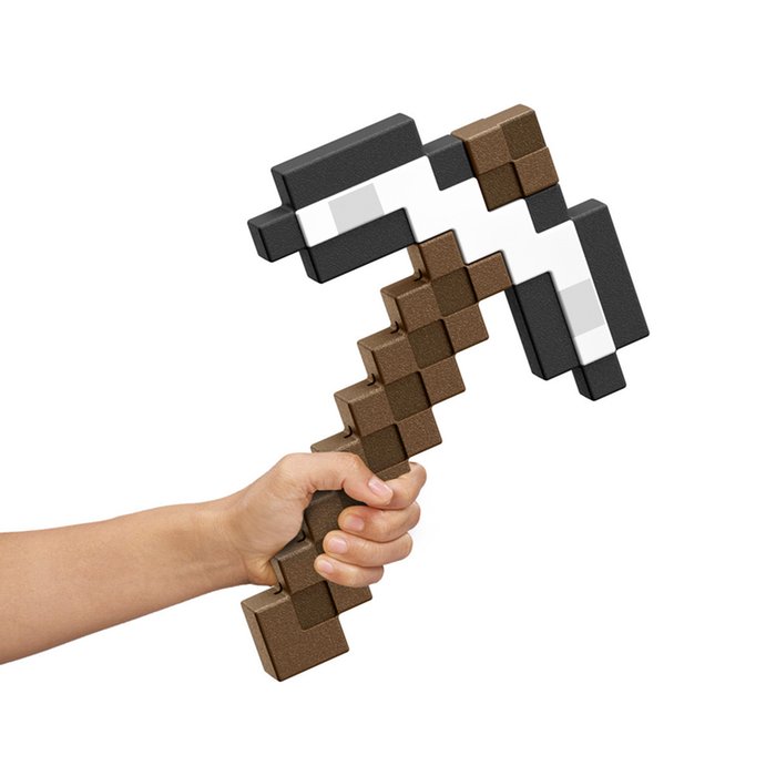 Minecraft Iron Pickaxe Roleplay Toy