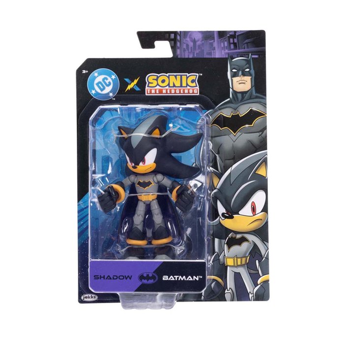 Sonic The Hedgehog Shadow as DC Comics Batman 5 Figure