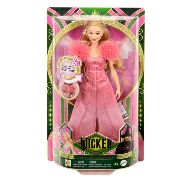 Wicked Glinda Singing Doll