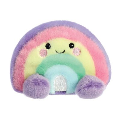 Palm Pals 13cm Vivi Rainbow Soft Toy