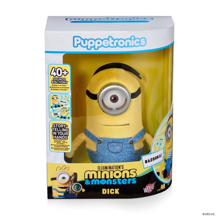 Minions and Monsters Movie Dick Palm Puppetronics Interactive Toy