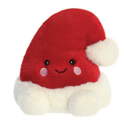 Palm Pals Santa Hat 13cm Soft Toy