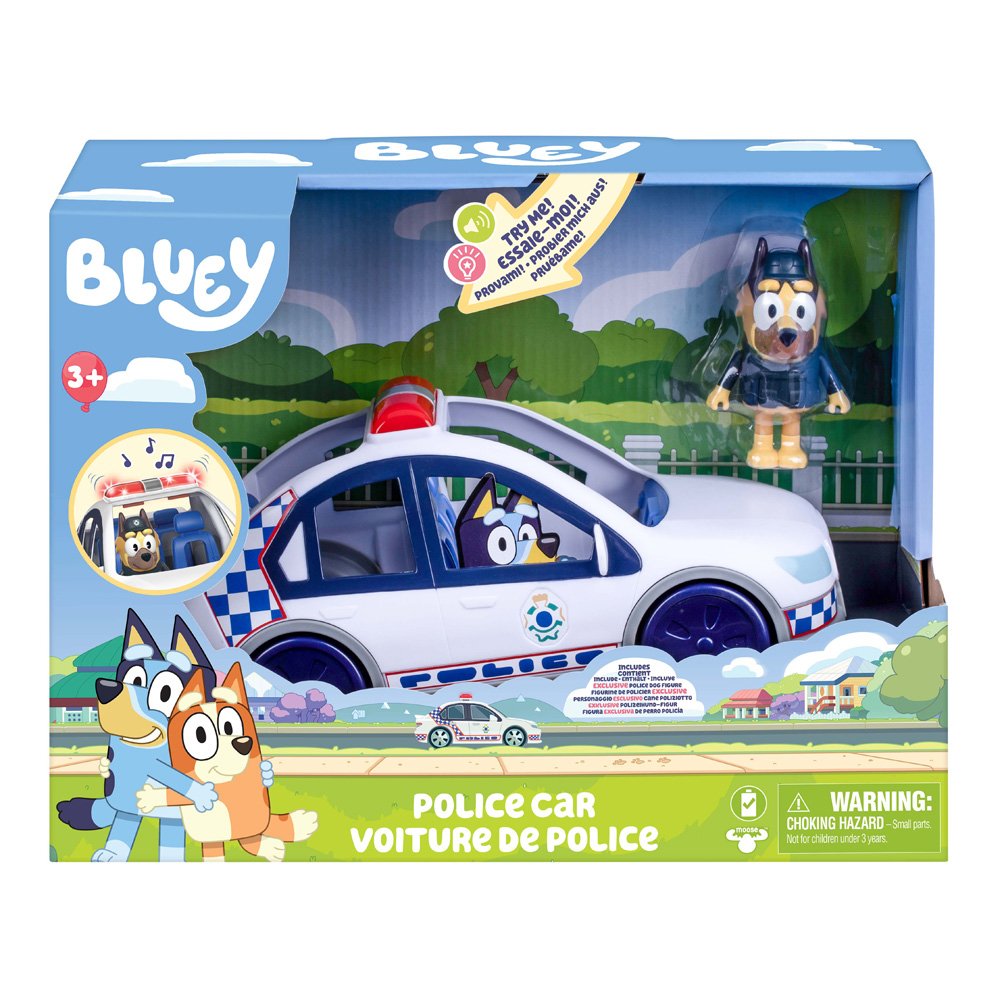 The Entertainer Bluey Police Car Playset