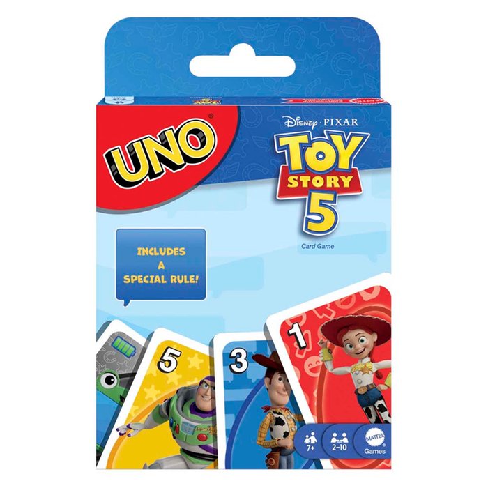 UNO Disney Toy Story 5 Card Game