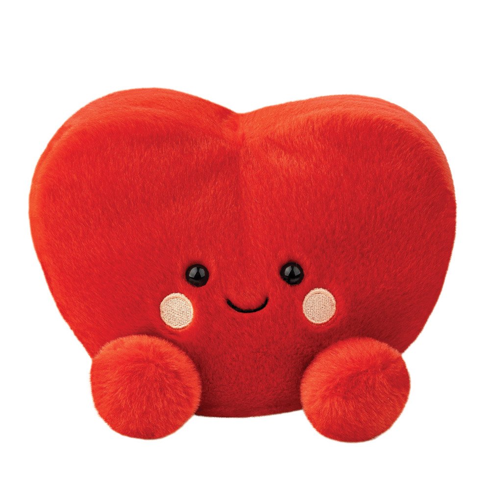 Ty Palm Pals Amore Heart 20Cm Soft Toy