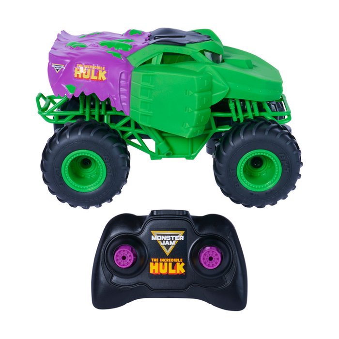 Monster Jam Marvel The Incredible Hulk Remote Control Monster Truck