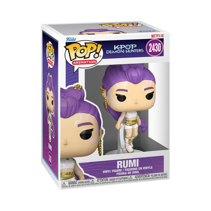 Funko Pop! Rumi Vinyl Figure KPop Demon Hunters What It Sounds Like