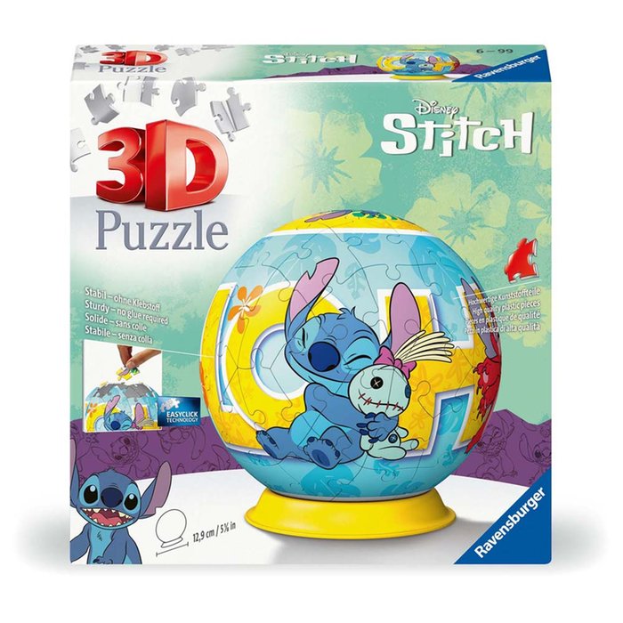 Ravensburger Disney Stitch 72 Piece 3D Puzzle